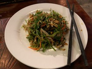 Morning Glory Salad at Am Vegetarian & Hideaway in Hoi An