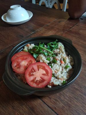 Fried rice at Am Vegetarian & Hideaway in Hoi An