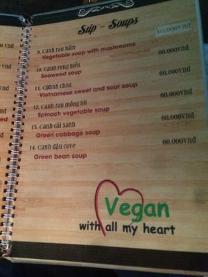 Soups  at Am Vegetarian & Hideaway in Hoi An