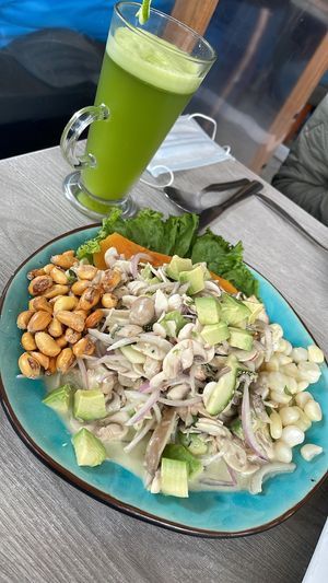 Ceviche apaltado at Seitan Urban Bistro in Lima