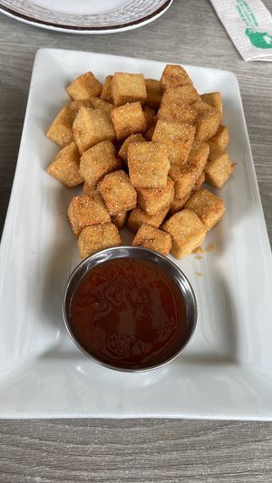 Tofu crocante at Seitan Urban Bistro in Lima