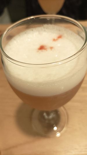 Pisco Sour at Seitan Urban Bistro in Lima