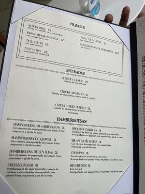 Carta p1  at Seitan Urban Bistro in Lima