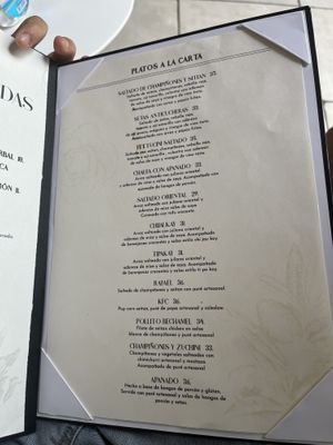 Carta p3  at Seitan Urban Bistro in Lima