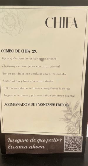 Combo  at Seitan Urban Bistro in Lima