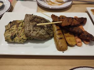 BBQ seitan, best anticuchos at Seitan Urban Bistro in Lima