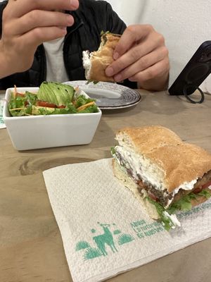 Burger   at Seitan Urban Bistro in Lima