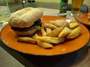 BBQ Seitan at Seitan Urban Bistro in Lima