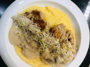 Pollito Bechamel  at Seitan Urban Bistro in Lima