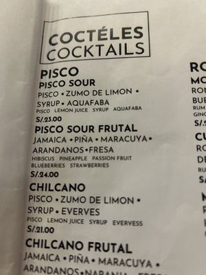 Vegan Pisco Sour!  at Seitan Urban Bistro in Lima