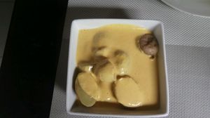 papitas a la huancaina at Seitan Urban Bistro in Lima