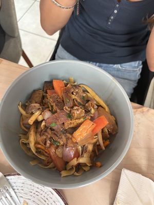 Fettucine   at Seitan Urban Bistro in Lima