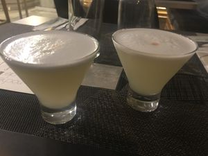 Pisco Sour at Seitan Urban Bistro in Lima