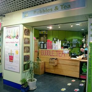 vegan bubble tea shop at Vegan Bubbles & Tea in East London