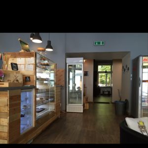 inside at Sweet Life American Bakery and Specialty Coffee Bar in Krakow