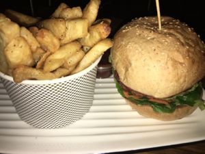 latest vegan burger at Grill'd in Maroochydore