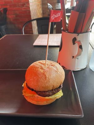 Impossible Simply Grill’d Vegan burger 🍔   at Grill'd in Maroochydore