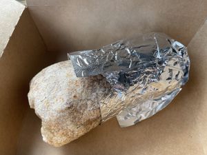 Breakfast burrito  at Green Tomato Grill in Brea