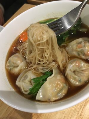 Dumpling mee sua Soup  at Real Food Mont Kiara in Kuala Lumpur