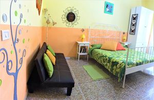 Sofa dor relaxing moments at Casa Veggy in Rome