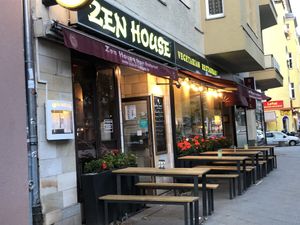 Outside  at Zen House in Berlin
