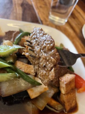 Stück Veganes Rindfleisch  at Zen House in Berlin