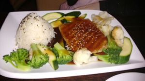 teriyaki tofu at Zen House in Berlin