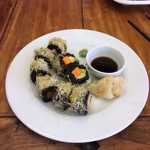 Carrot and Avocado. at Zen House in Berlin