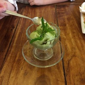 Banging green tea ice cream! Shame I can’t find any back home in England. at Zen House in Berlin
