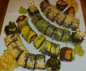 Vegan Sushi at Zen House in Berlin