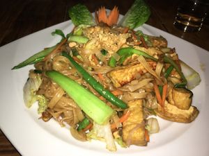 Phad Thai, wish it was spicier!  at Zen House in Berlin