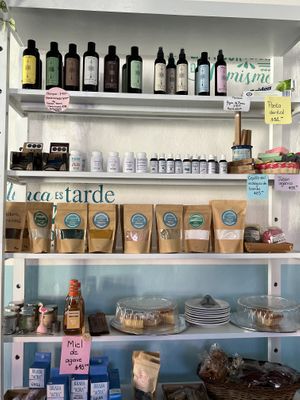 They no longer have shelves of baked goods for sale. This is what they have displayed instead    at La Cozumelena in Cozumel