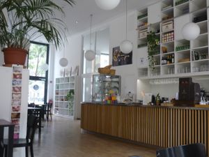 Inside at ElbFaire in Hamburg