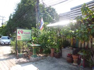 From outside at Vegetarian Eatery & Shop in Prachuap Khiri Khan
