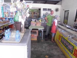 Inside at Vegetarian Eatery & Shop in Prachuap Khiri Khan