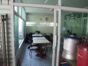 Another room inside this eatery at Vegetarian Eatery & Shop in Prachuap Khiri Khan