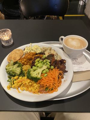   at Hiltl - Sihlpost in Zurich