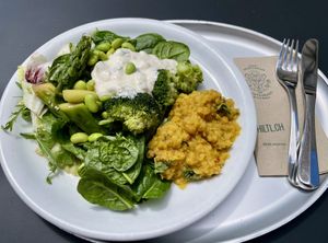   at Hiltl - Sihlpost in Zurich