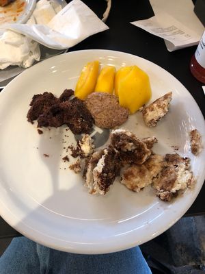 vegan dessert  at Hiltl - Sihlpost in Zurich