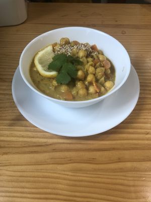 Plato del menu del dia  at La Alpargata in Madrid