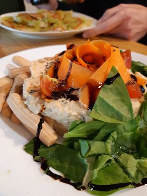 Russian/Olivier salad #Veganuary at La Alpargata in Madrid