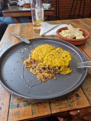 Pastel de choclo at La Alpargata in Madrid