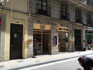 Outside at COCO in Barcelona