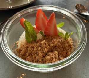 Lemon mousse   at MADENITALY in Copenhagen