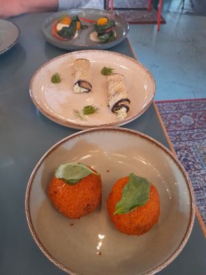 Tasting menu at MADENITALY in Copenhagen