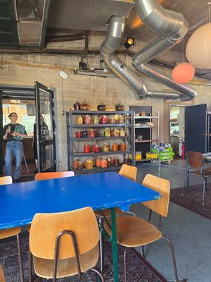 Inside at MADENITALY in Copenhagen