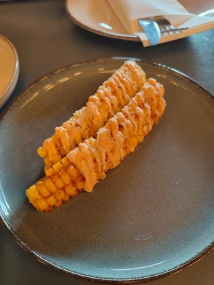 Corn ribs at MADENITALY in Copenhagen