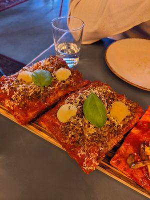 Bolognese topping at MADENITALY in Copenhagen
