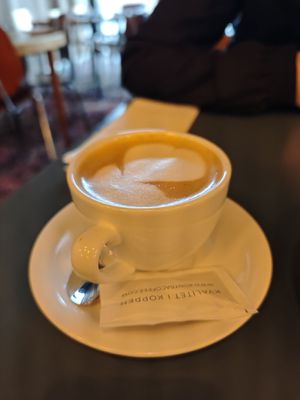Cappuccino at MADENITALY in Copenhagen