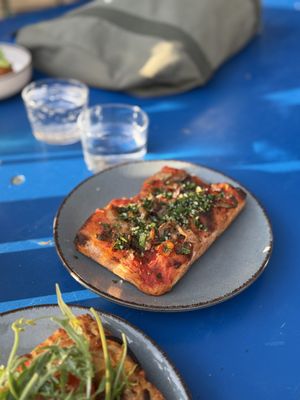 Amazing pizza!   at MADENITALY in Copenhagen